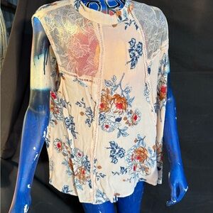 Floral Lace Women's Top